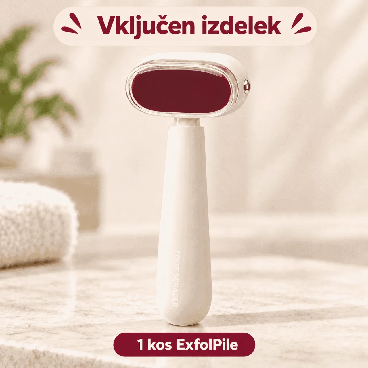 Pilă pentru picioare cu două fețe, ExfolPile - Image 2