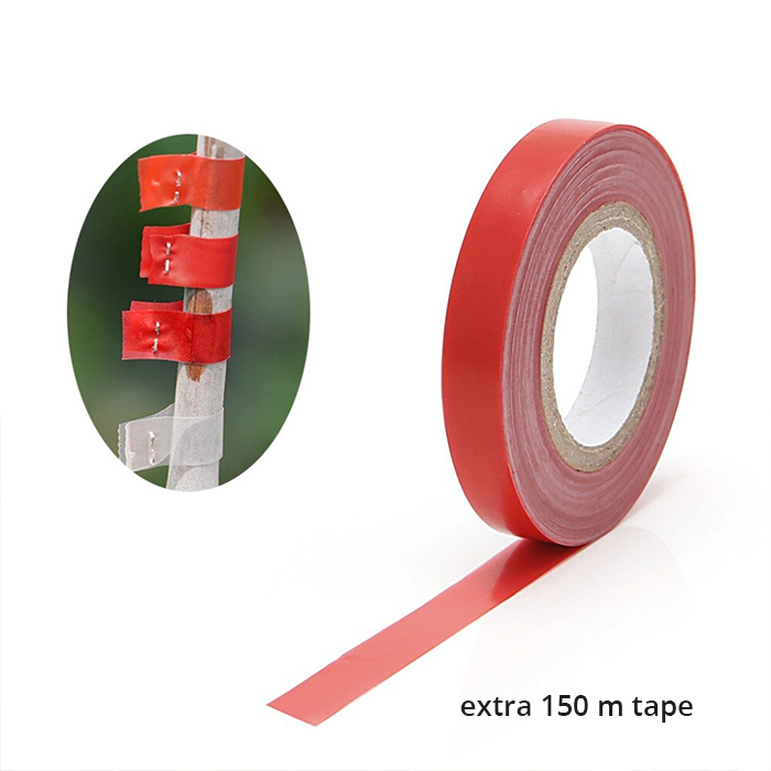 ExtraTape, kit de accesorii de 6 piese pentru TapeTool: 5x bandă de 30 de metri + 100 x capse - Image 2