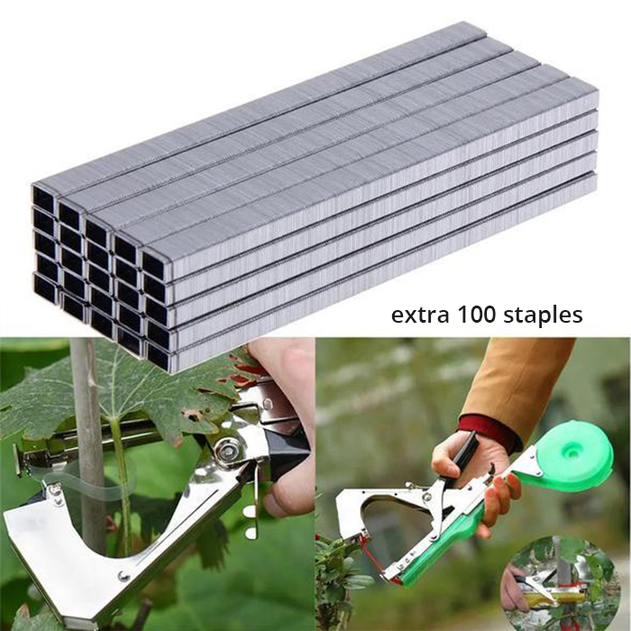 ExtraTape, kit de accesorii de 6 piese pentru TapeTool: 5x bandă de 30 de metri + 100 x capse - Image 3