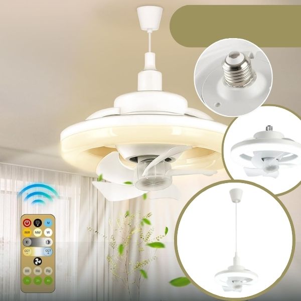 FANLIGHT, Ventilator cu lampă LED - Image 4