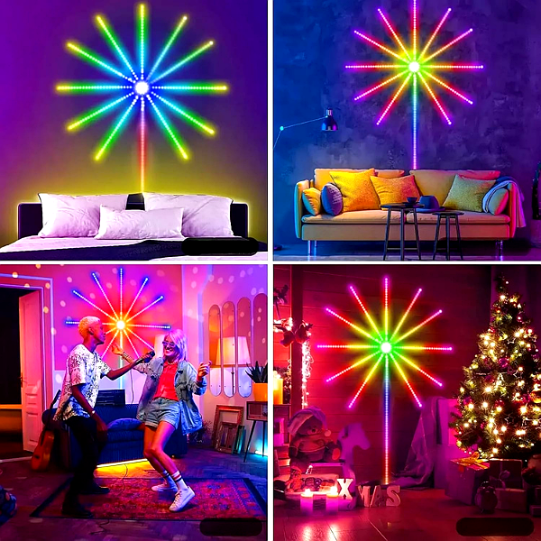 FIREWORK, Lămpi decorative LED inteligente - Image 8