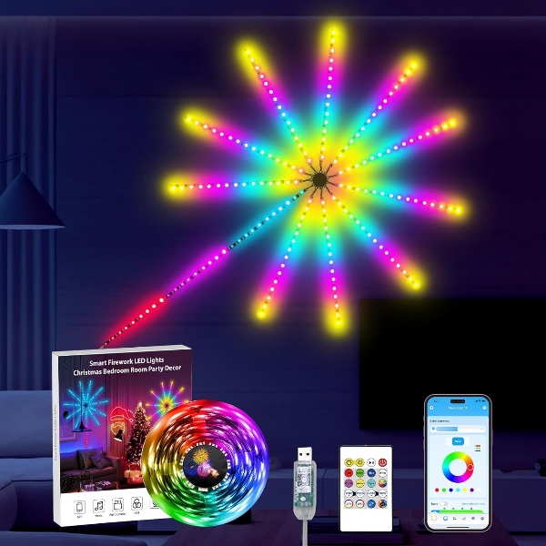 FIREWORK, Lămpi decorative LED inteligente - Image 9