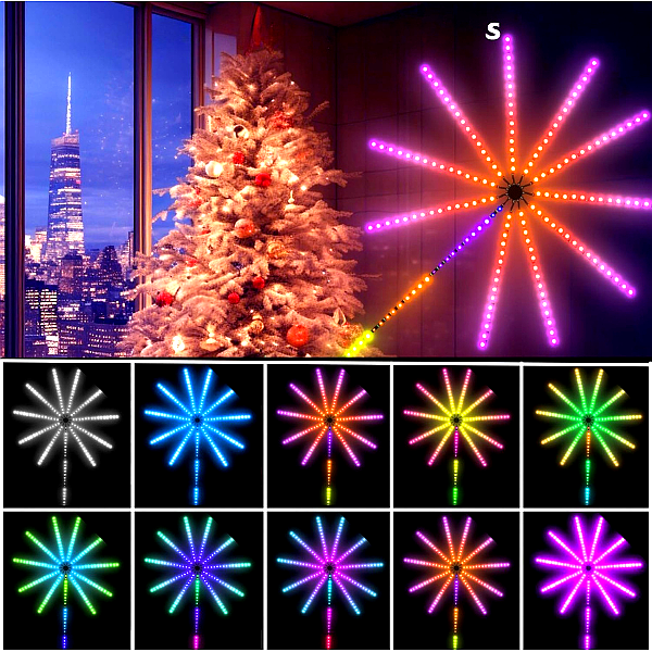 FIREWORK, Lămpi decorative LED inteligente - Image 10