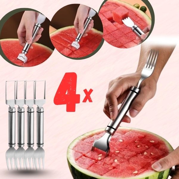 Furculiță pentru tăiat pepene verde, FruitFork - Image 3