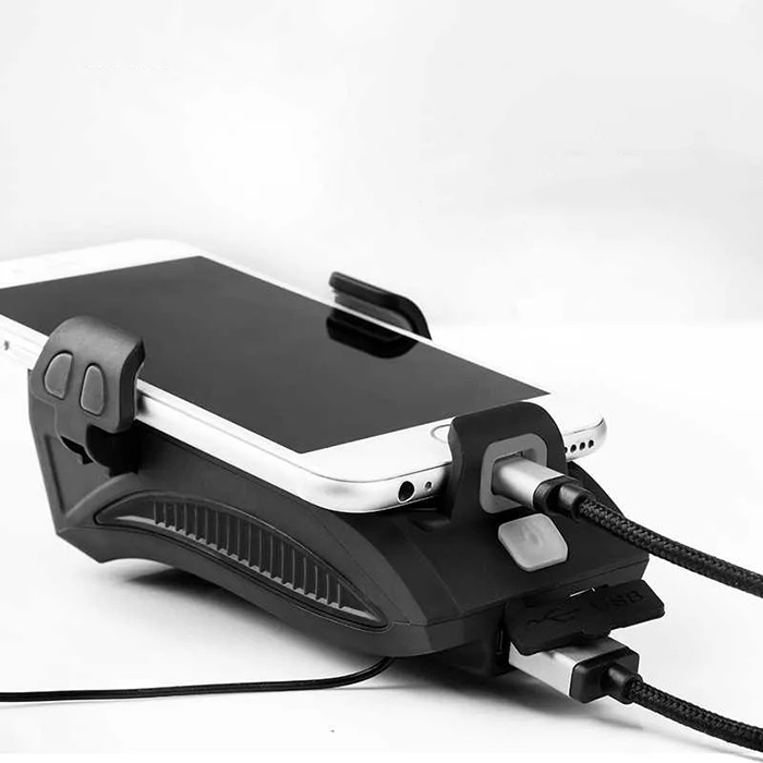 FastBike, o lumină pentru bicicletă, stație de încărcare, suport pentru telefon și clopoțel, toate într-un singur produs - Image 9