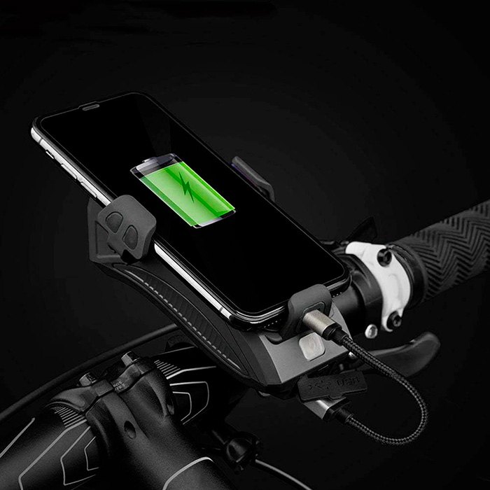 Lumina pentru bicicletă oferă luminozitate reglabilă pentru diferite condiții de drum!