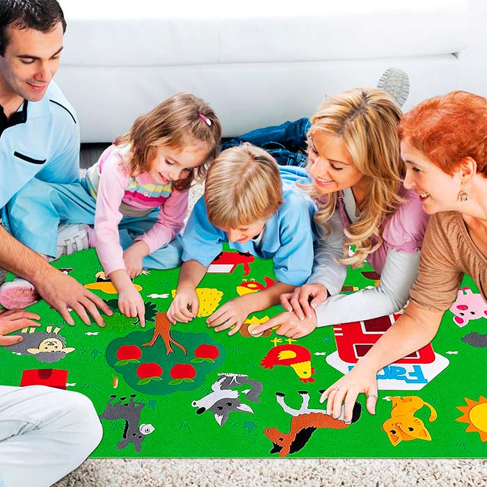 Tablă interactivă moale de joc FeltBoard - Image 9