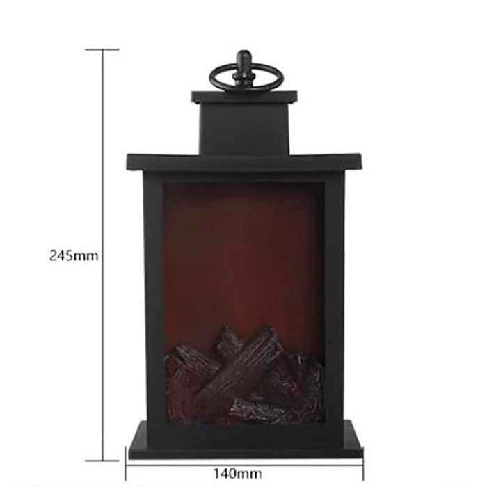 FireLantern, o lampă decorativă cu aspect de șemineu și un foc virtual - Image 2
