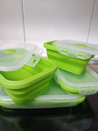 FlexiSet, set de recipiente pentru depozitarea alimentelor (4 bucăți) - Image 9