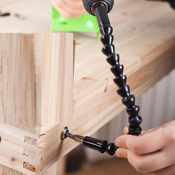 FlexyStar, accesoriu flexibil pentru șurubelnițe electrice și manual + set de 10 biți diferiți - Image 6