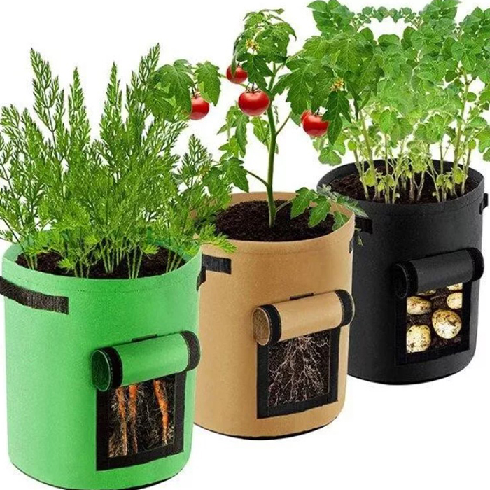 FoldingGarden, suport de grădină portabil, din material textil de 26 L - Image 2