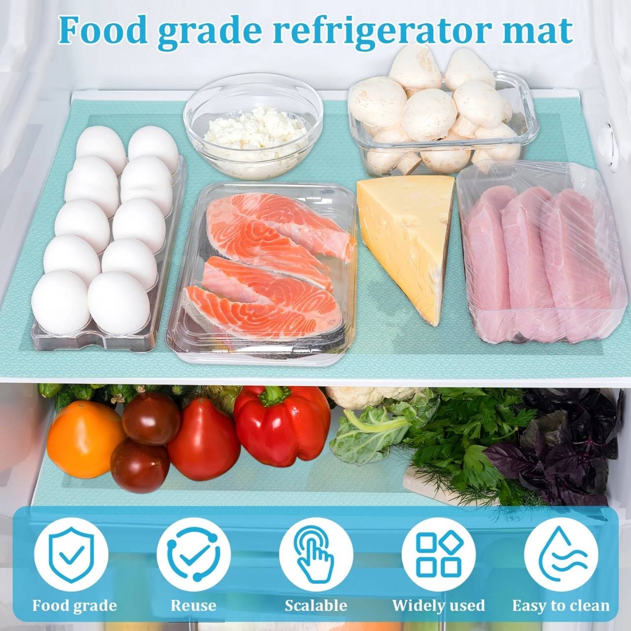 FreshLiner, căptușeală pentru frigider și raft (12 bucăți) - Image 9