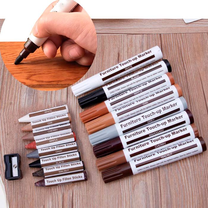 FurnitureMarkers, kit pentru repararea zgârieturilor de pe mobilier - Image 3