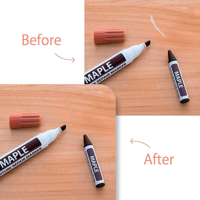 FurnitureMarkers, kit pentru repararea zgârieturilor de pe mobilier - Image 6