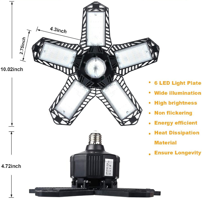 GarageLights, reflector cu LED pentru garaj sau atelier - Image 9