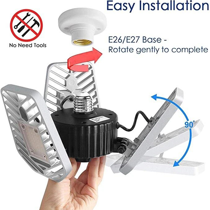 GarageLights, reflector cu LED pentru garaj sau atelier - Image 10