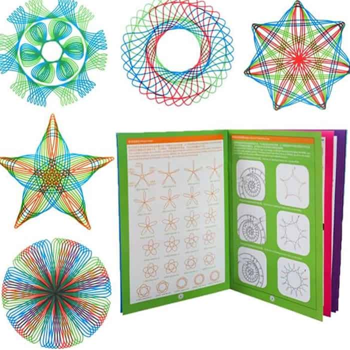 GeoArtKit, un set pentru desen de 27 piese cu șabloane geometrice - Image 7