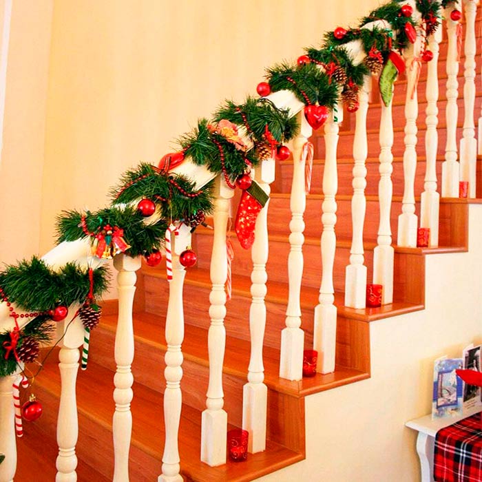 Greenery, verdețuri decorative festive (5,5 metri) - Image 5