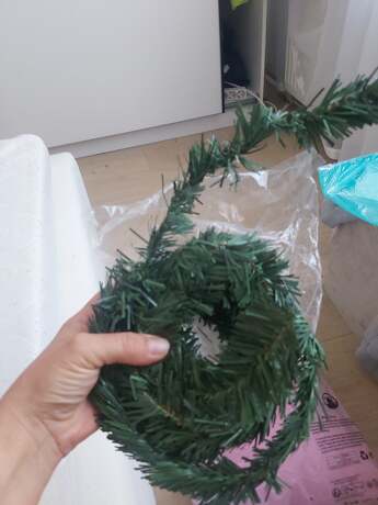 Greenery, verdețuri decorative festive (5,5 metri) - Image 10