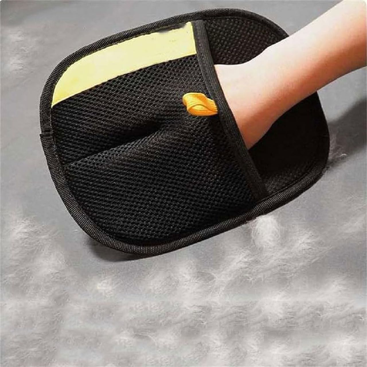 GroomyGlove, mănușa de îngrijire pentru animale, cu două fețe - Image 3