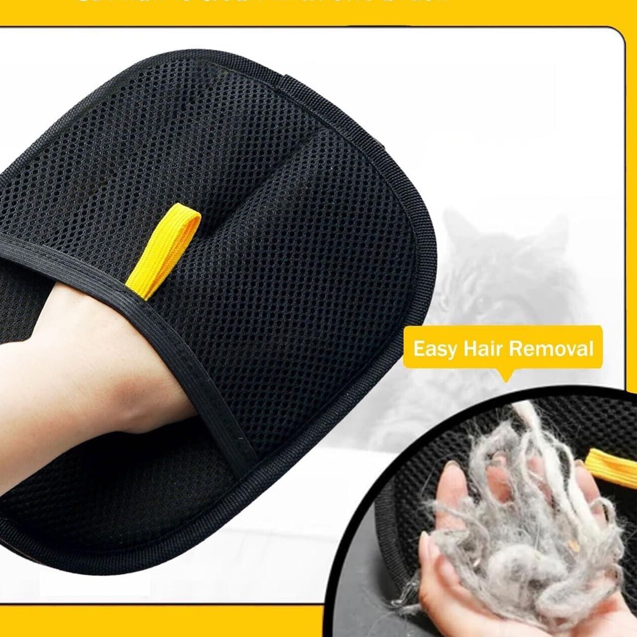 GroomyGlove, mănușa de îngrijire pentru animale, cu două fețe - Image 6