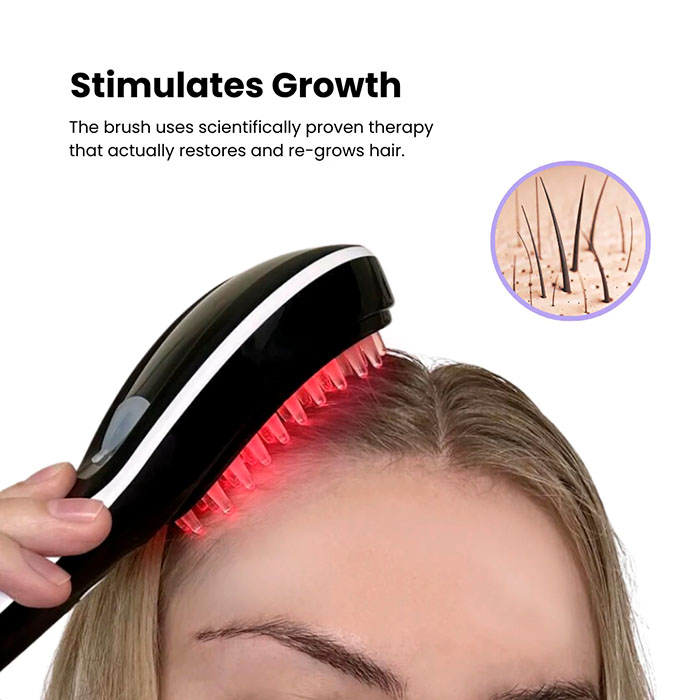 GrowthBrush, perie terapeutică 4 în 1 pentru păr - Image 3