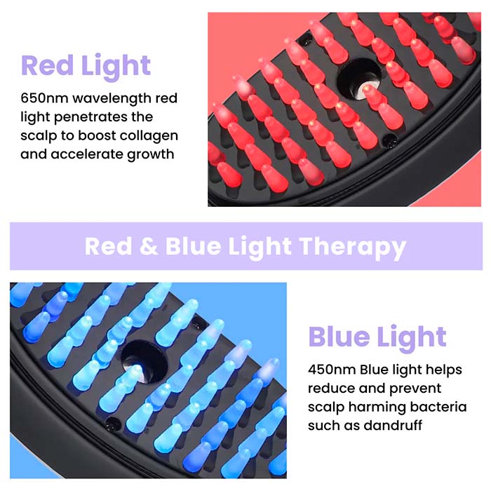 GrowthBrush, perie terapeutică 4 în 1 pentru păr - Image 7