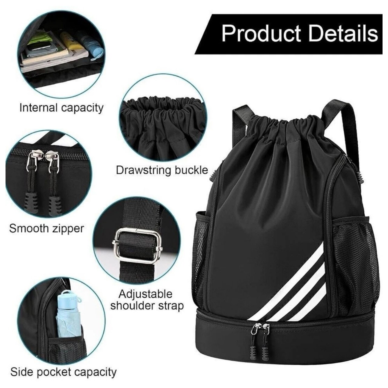 GymPack, rucsacul sport cu multiple compartimente - Image 4
