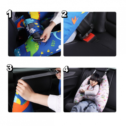HEDSUP-BEL, Pernă de călătorie pentru copii DreamRide - Image 3