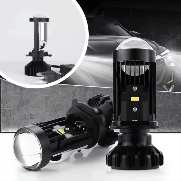HIGHBM, proiector LED RoadBeam cu un contur luminos clar - video