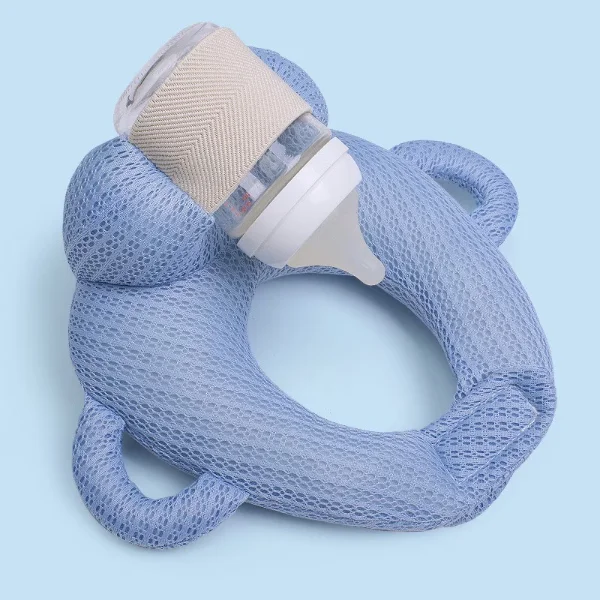 HRANBLAZ-ROZ, Pernă pentru hrănire cu suport pentru sticlă - Image 7