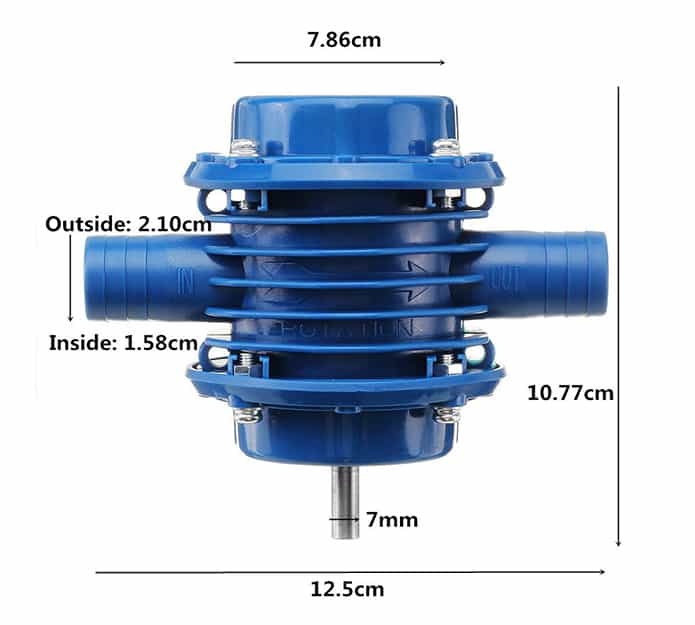 HomePump PRO, pompă de apă pentru bormașină - Image 2