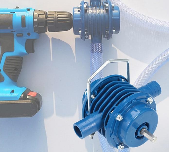 HomePump PRO, pompă de apă pentru bormașină - Image 3
