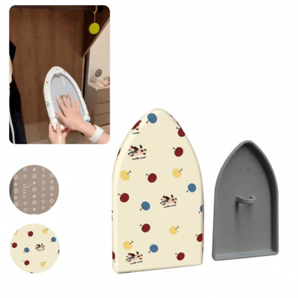 Mini masă de călcat manuală cu suprafață solidă