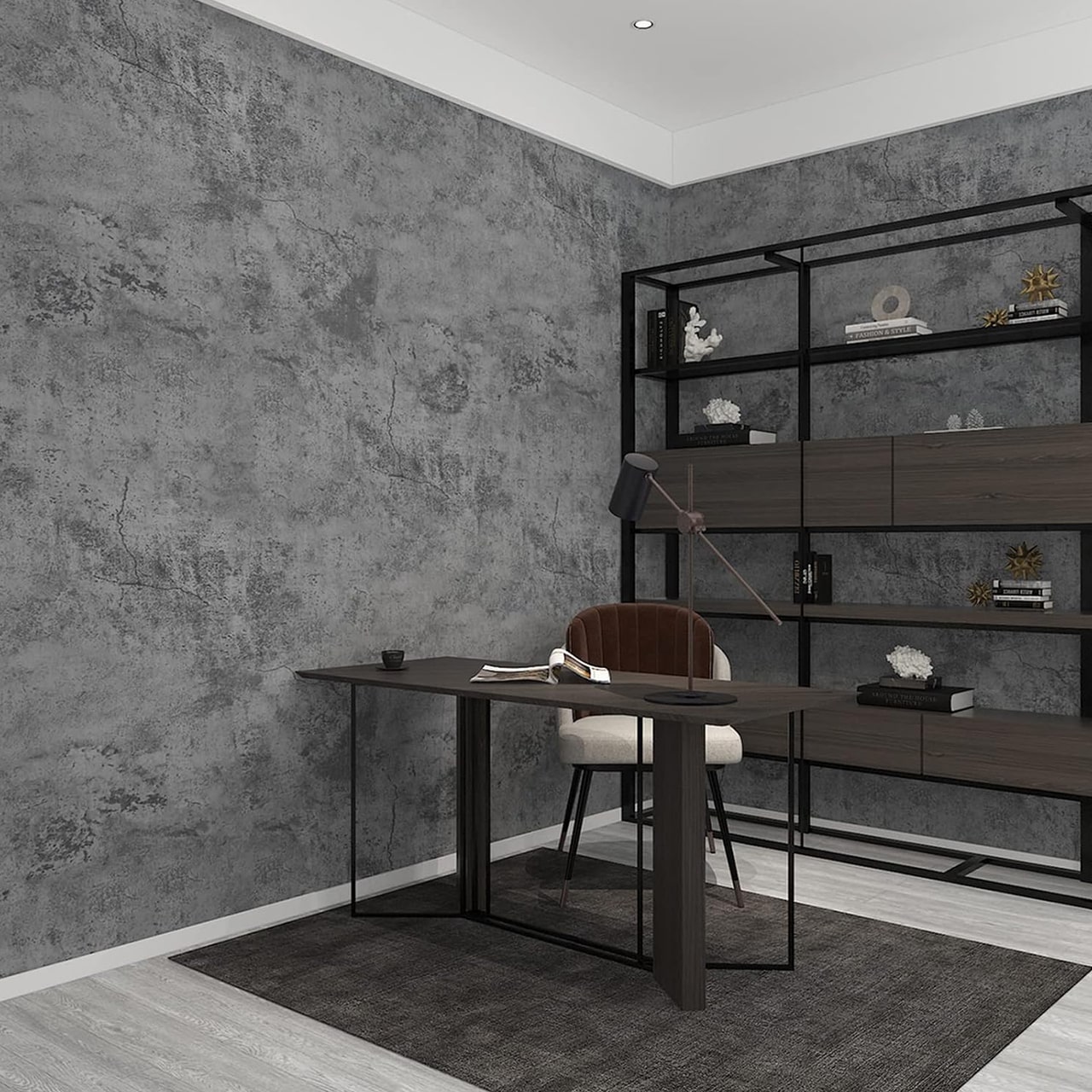 IndustrialWall, tapet autoadeziv cu aspect de beton - Image 6