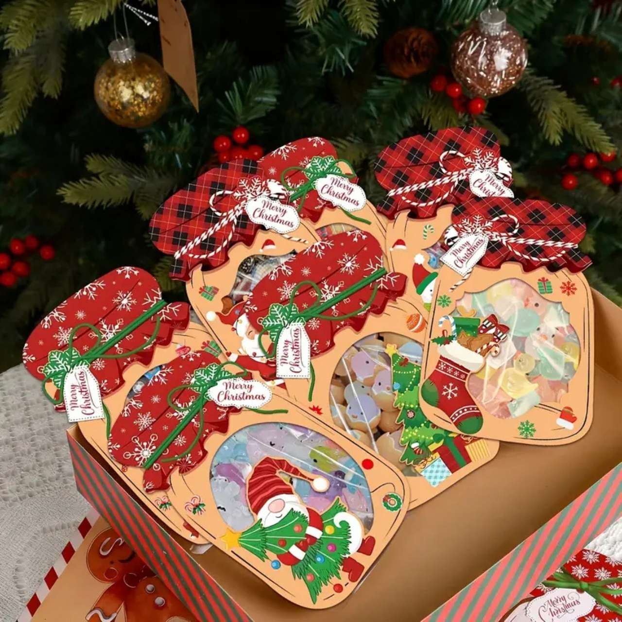 JarGifts, Set de carduri cadou de Crăciun (48 buc.) - Image 6