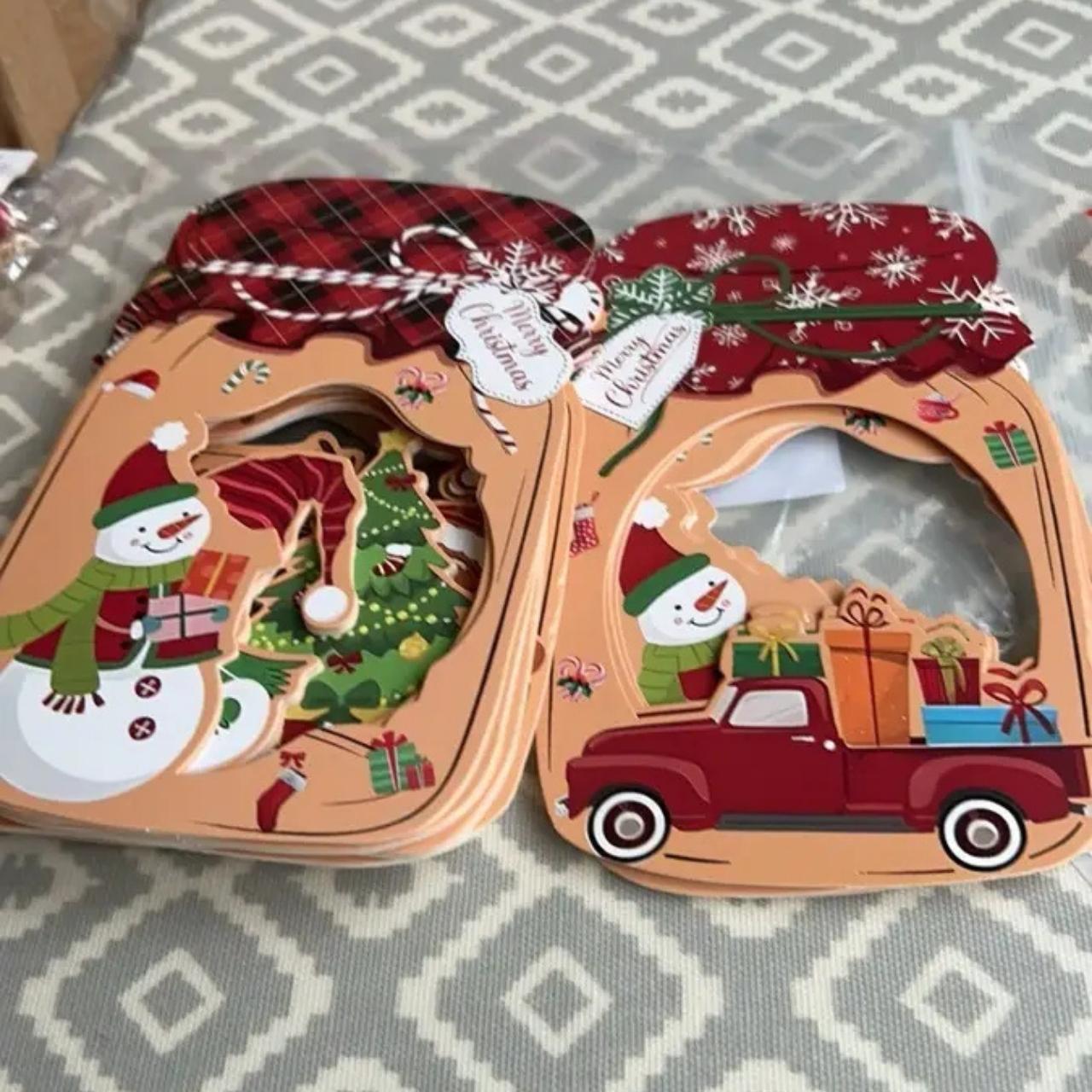 JarGifts, Set de carduri cadou de Crăciun (48 buc.) - Image 7