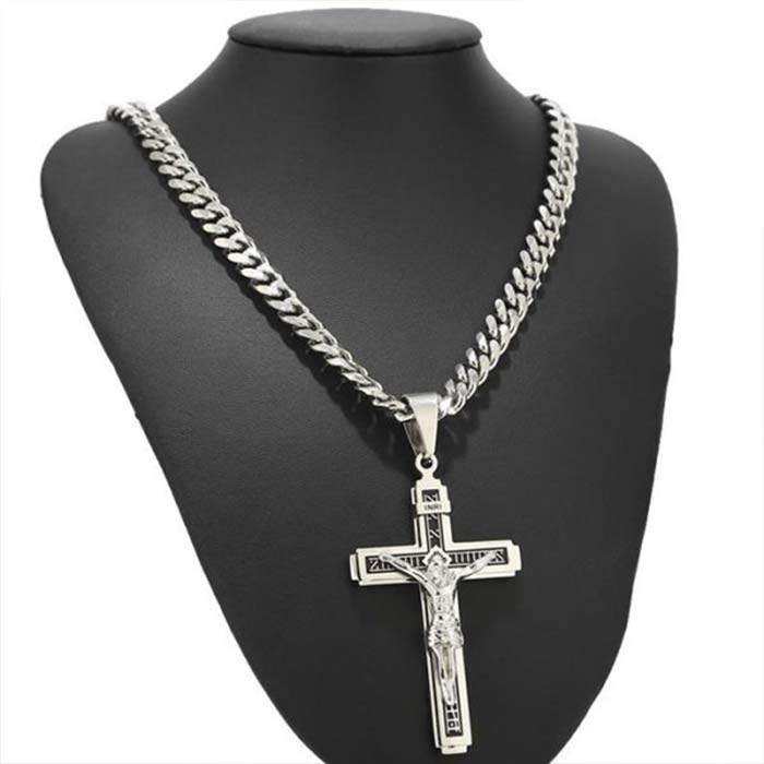 JesusNecklace, lănțișor argintiu cu Iisus - Image 10