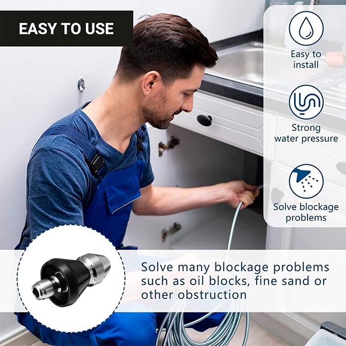 JetClean, atașament de curățare cu presiune înaltă - Image 8