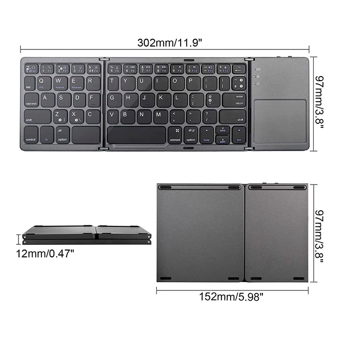 KeyBoard, tastatură pliabilă - Image 2