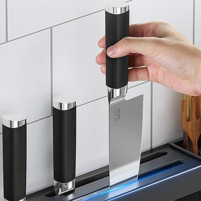 Kitchen Helper, organizator elegant de bucătărie, care economisește spațiu - Image 4