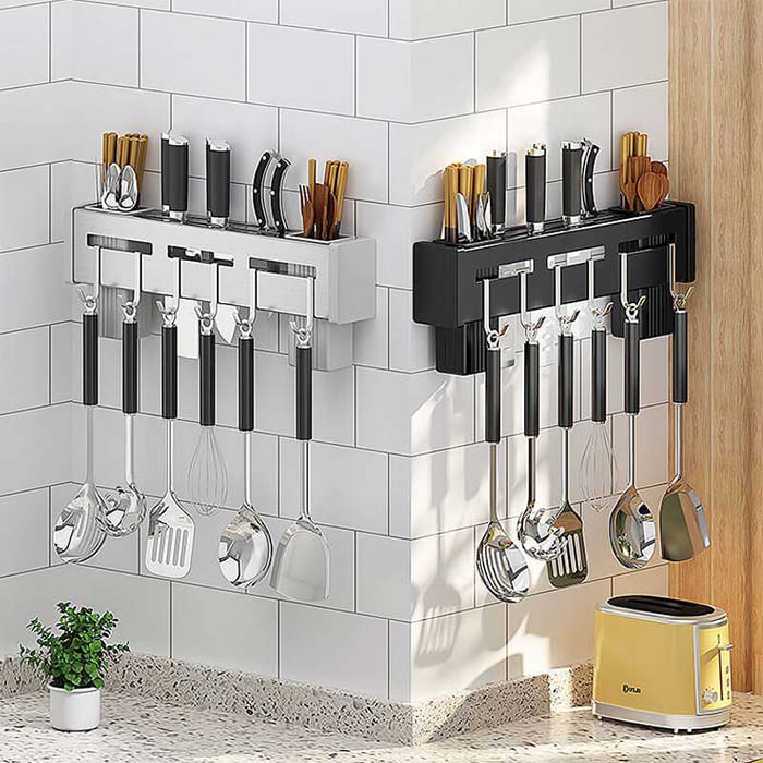 Kitchen Helper, organizator elegant de bucătărie, care economisește spațiu - Image 6