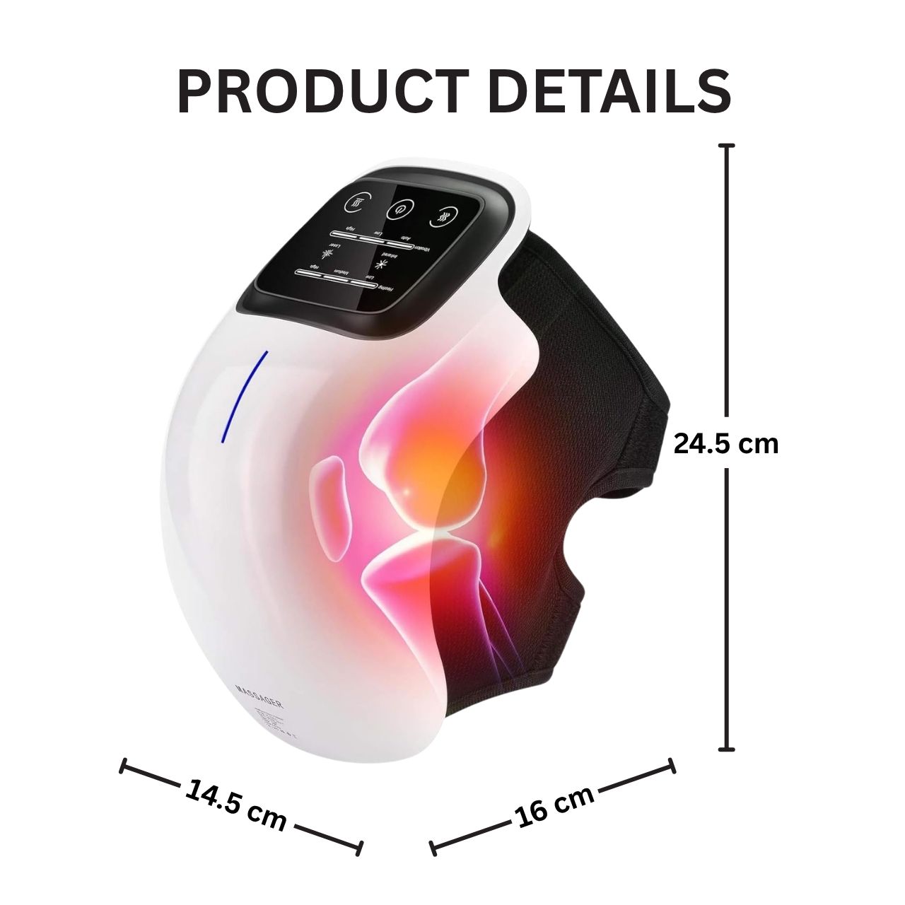 Aparat de masaj pentru genunchi, KneeMassager - Image 2