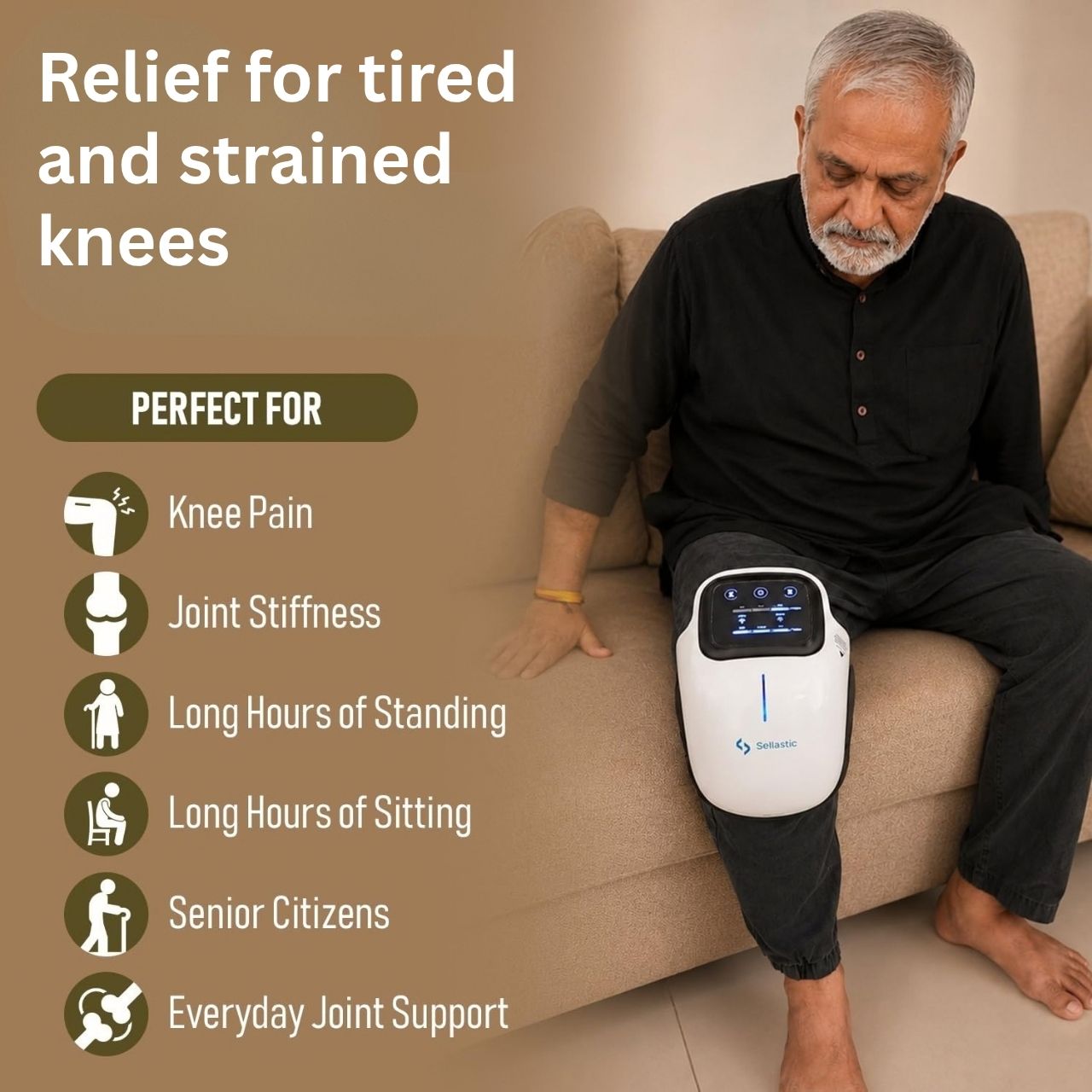 Aparat de masaj pentru genunchi, KneeMassager - Image 6