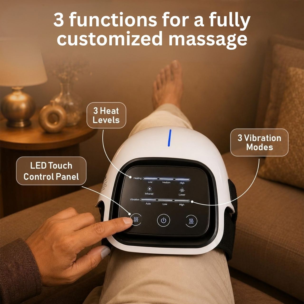 Aparat de masaj pentru genunchi, KneeMassager - Image 7