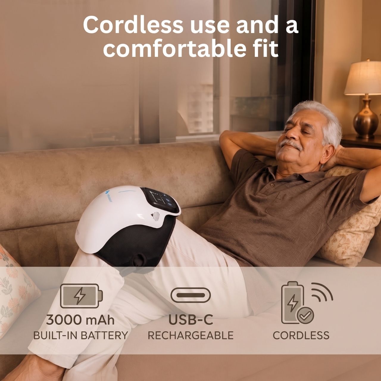 Aparat de masaj pentru genunchi, KneeMassager - Image 8