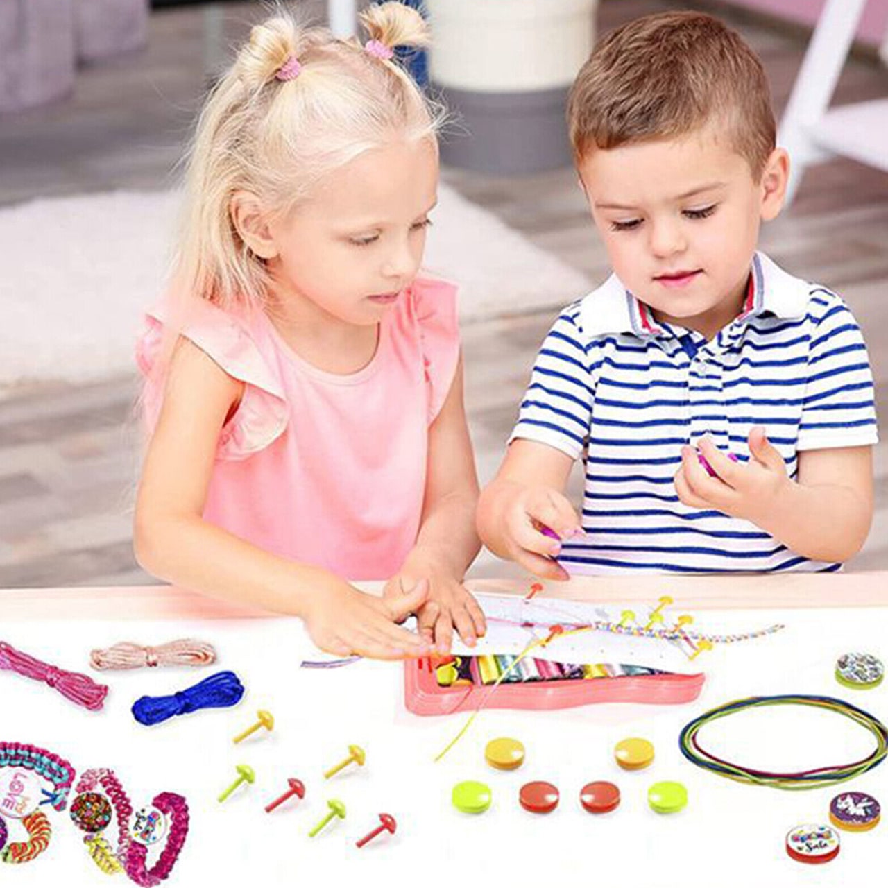 KnitFun, set de tricotat pentru brățări - Image 6