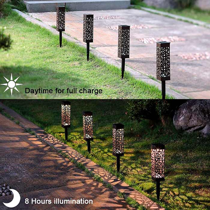 Lampa pentru grădină este potrivită pentru toate condițiile meteo!
