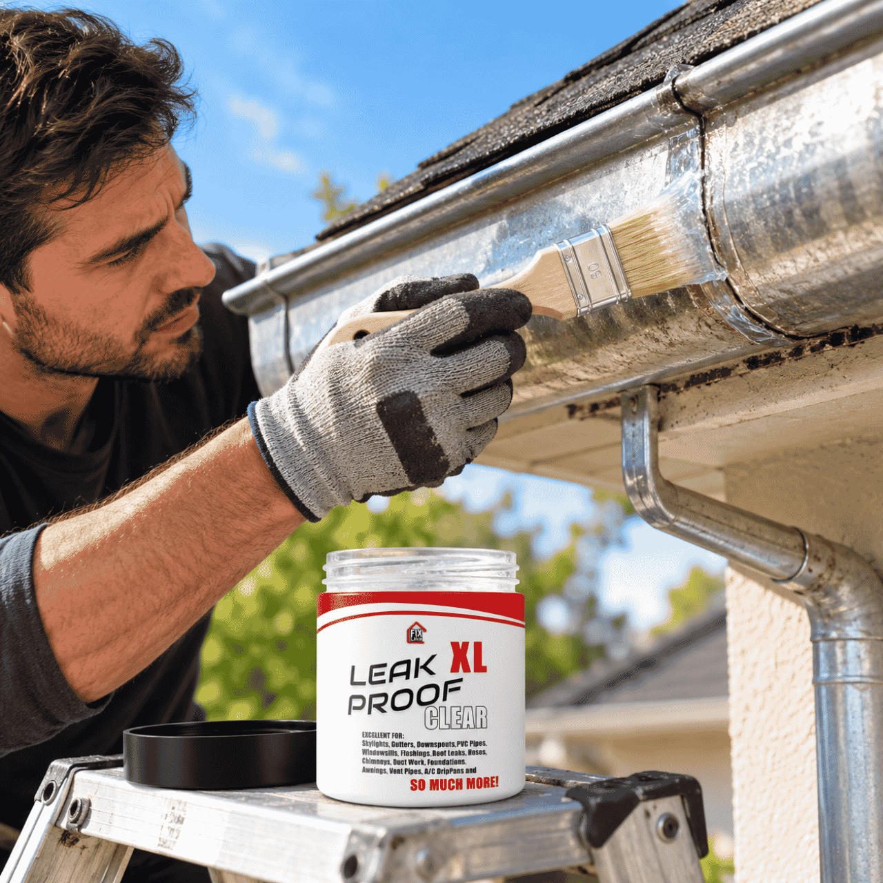 Strat transparent pentru etanșarea fisurilor, LeakProof - Image 2