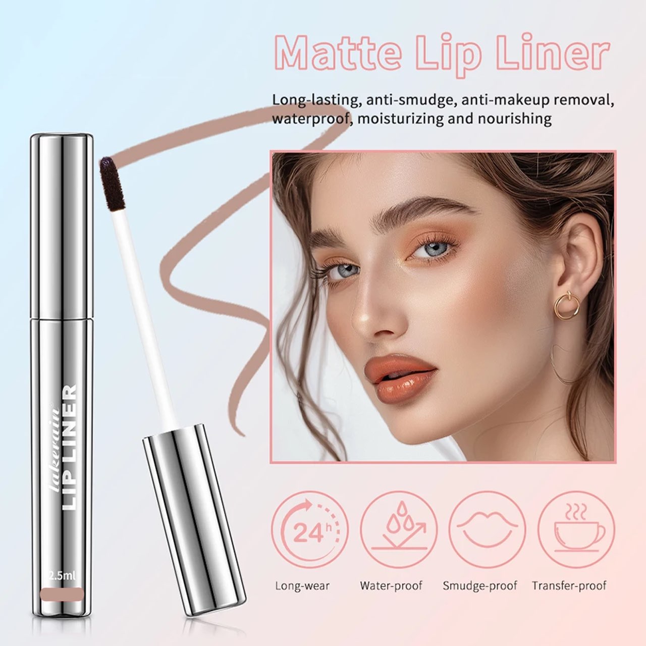 LipLiner, creion de buze rezistent la apă - Image 2